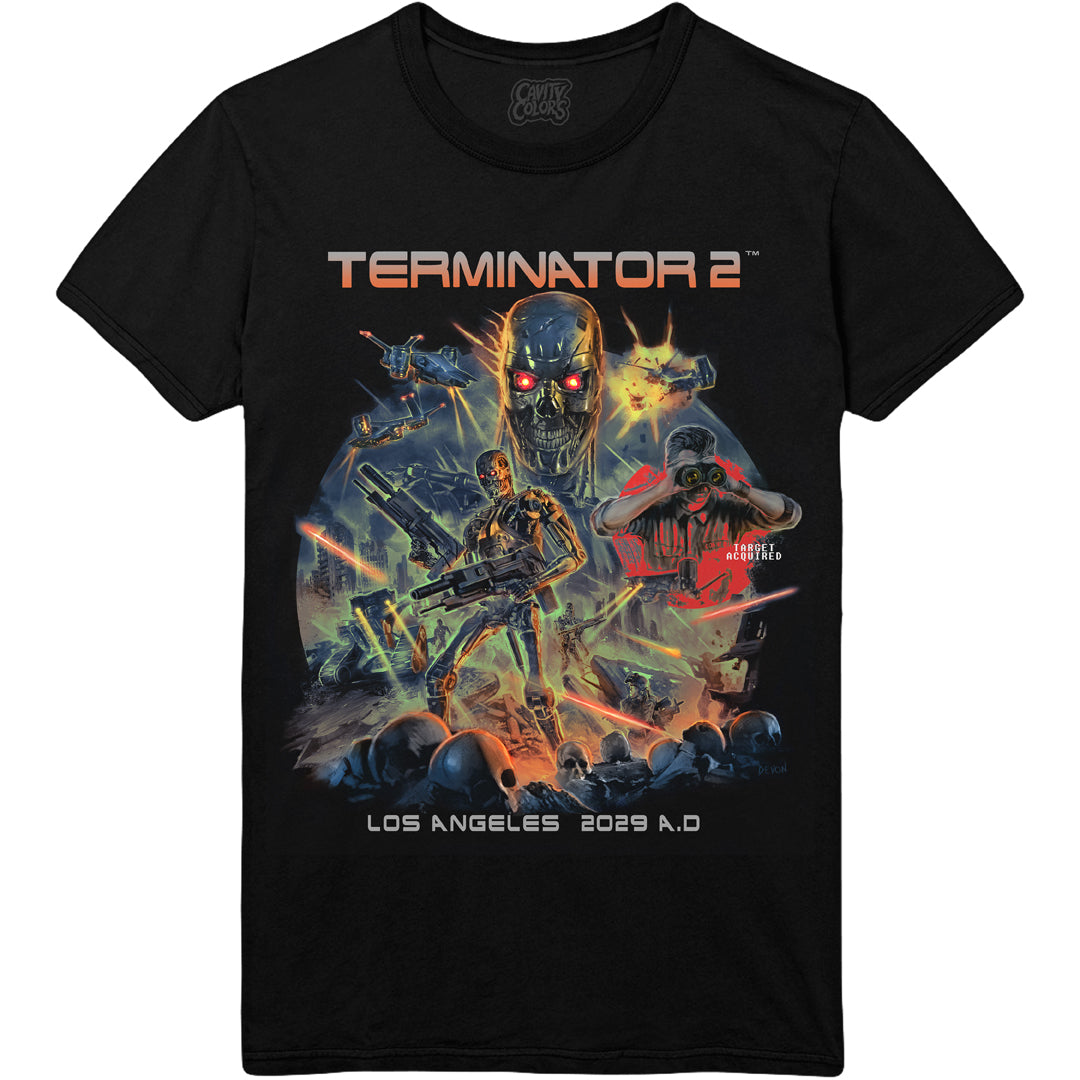 Terminator 2 Future War T-Shirt | Officially Licensed | CavityColors