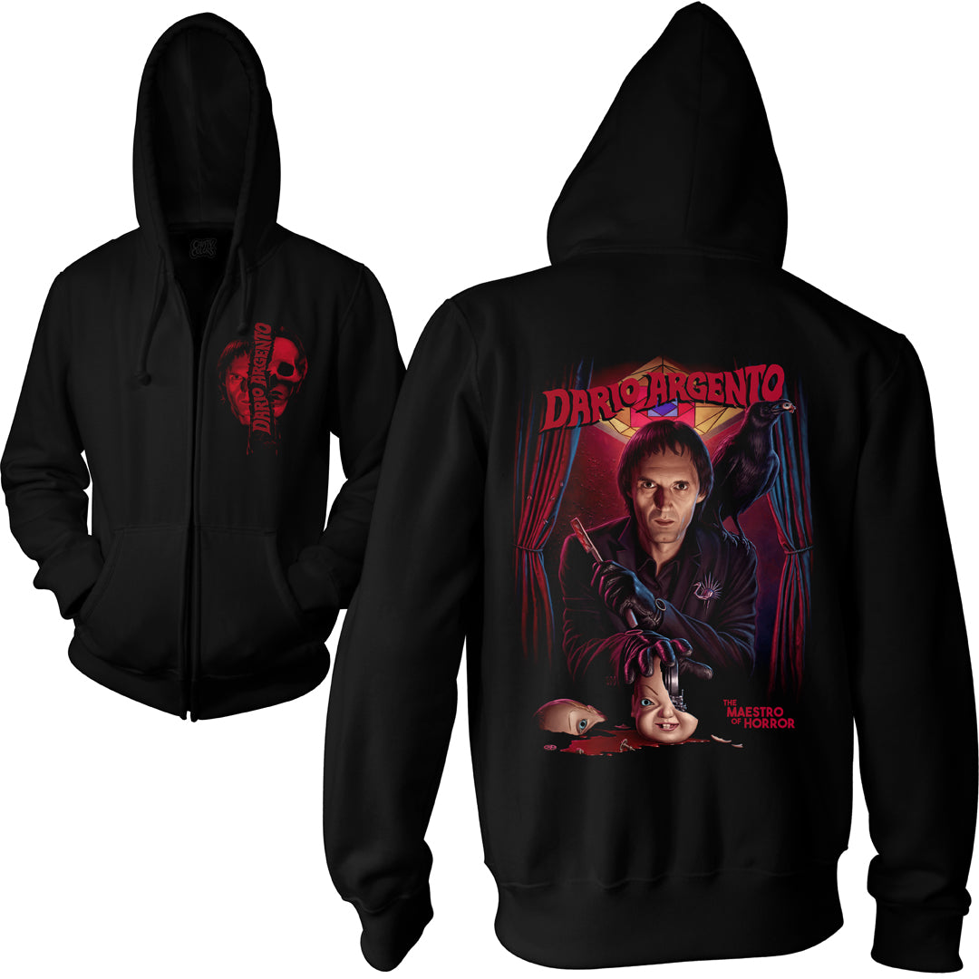 DARIO ARGENTO: MAESTRO OF HORROR ZIP-UP HOODIE – CavityColors