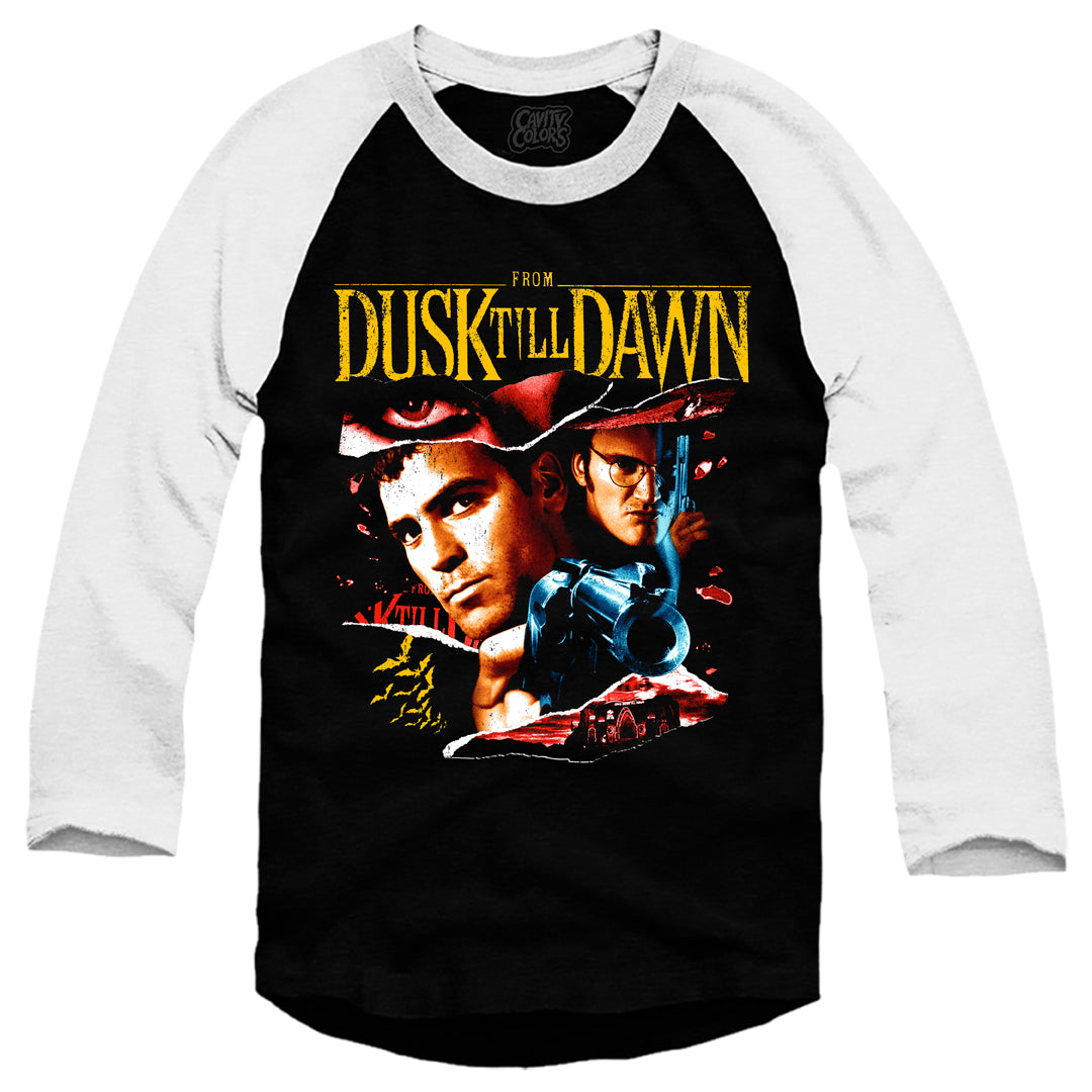 FROM DUSK TILL DAWN: RETRO HORROR - BASEBALL SHIRT – CavityColors