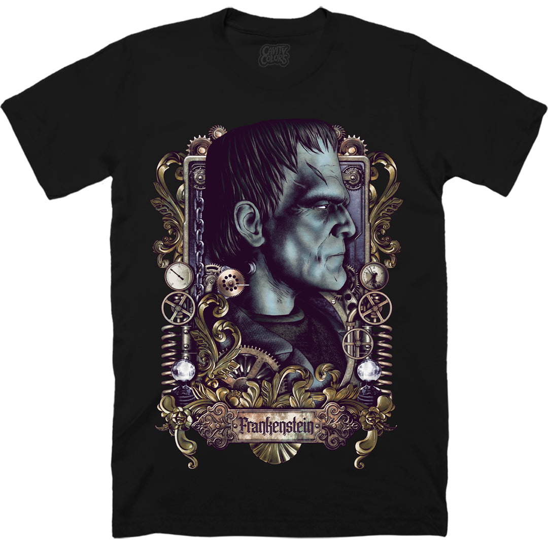 monsters t shirt Frankenstein - T-shirt | Color: Black