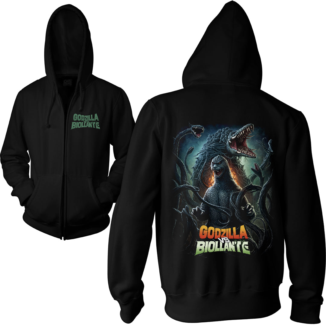 GODZILLA VS. BIOLLANTE: AMALGAMATION - ZIP UP HOODIE – CavityColors