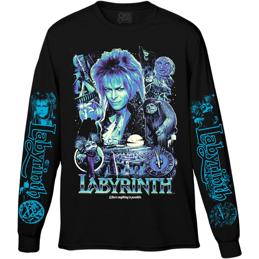 Labyrinth Title Sequence Long Sleeve T-Shirt main image 0