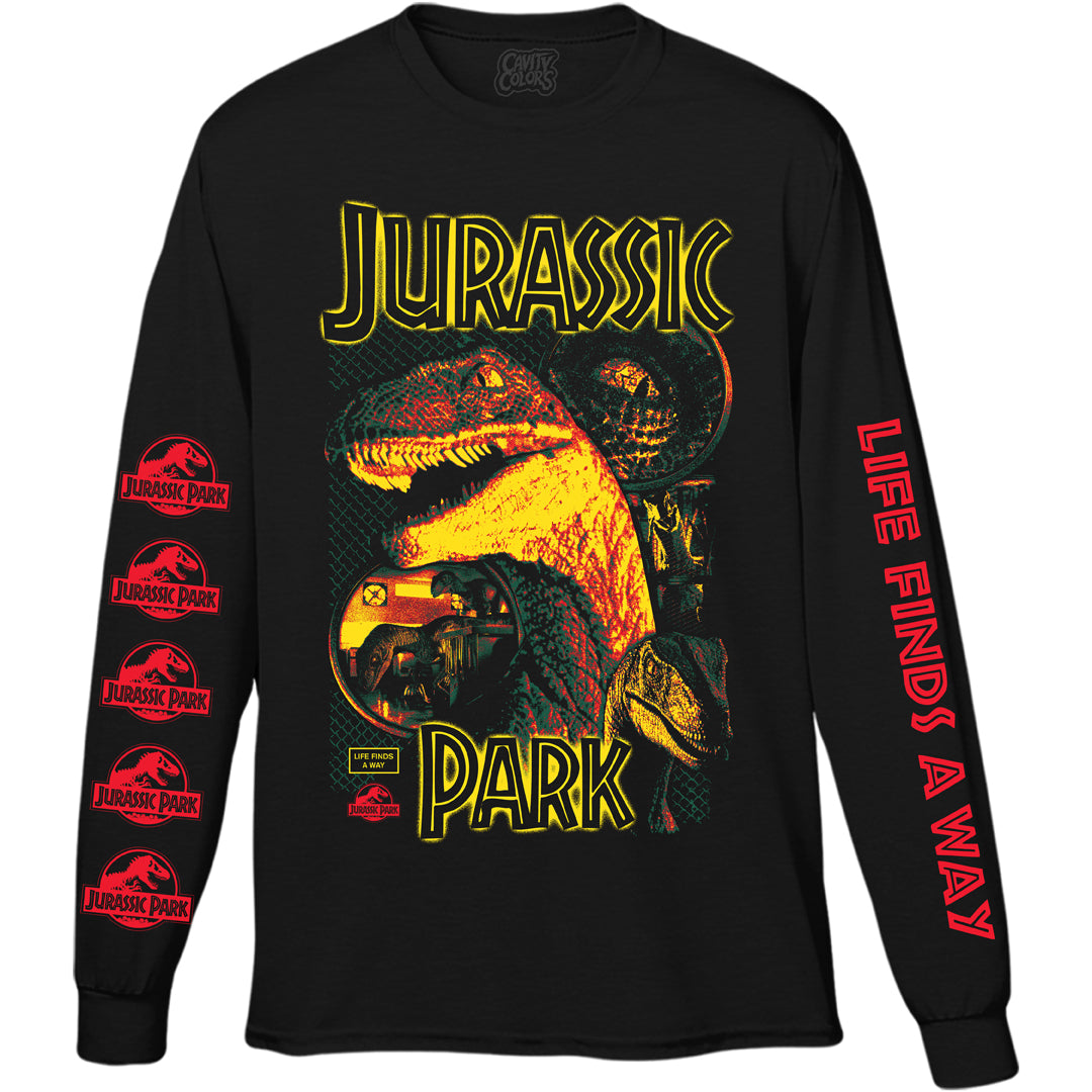 JURASSIC PARK: CLEVER GIRL LONG SLEEVE SHIRT – CavityColors