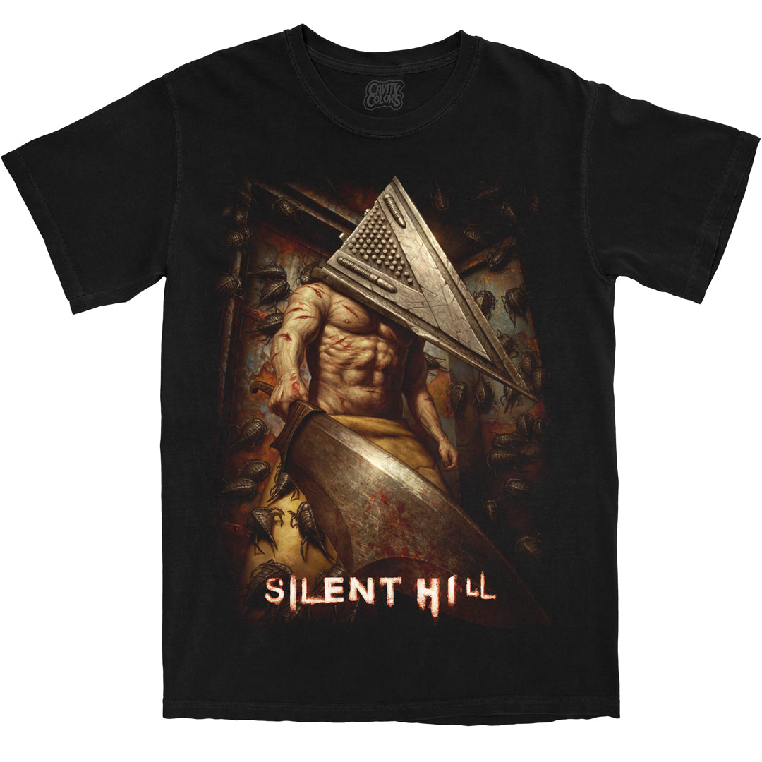 SILENT HILL: PYRAMID HEAD - T-SHIRT (COMFORT COLORS) – CavityColors