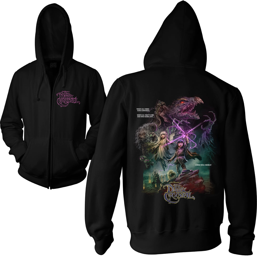 THE DARK CRYSTAL - ZIP-UP HOODIE – CavityColors
