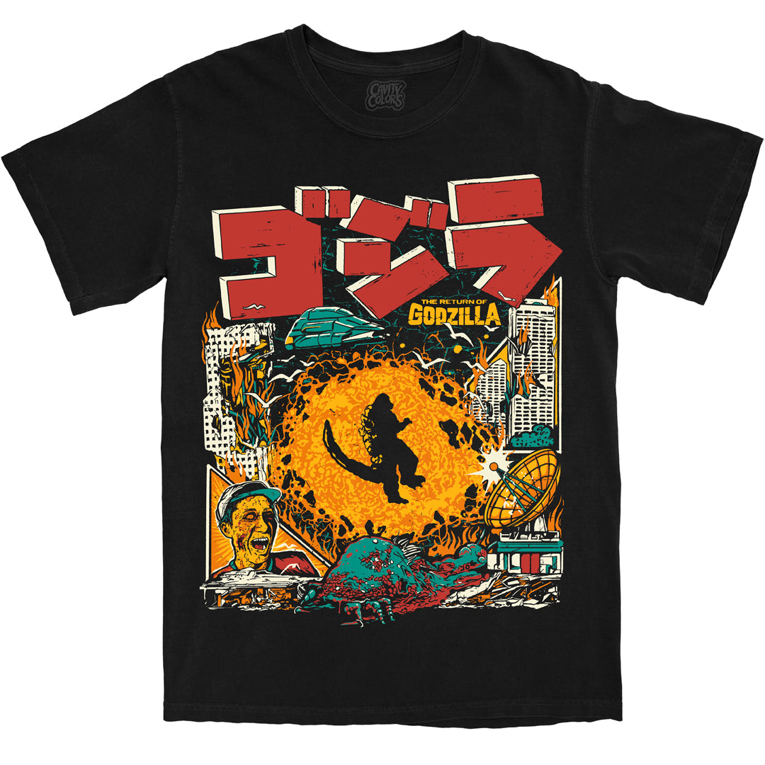 THE RETURN OF GODZILLA: VOLCANIC FINALE - T-SHIRT (COMFORT COLORS ...