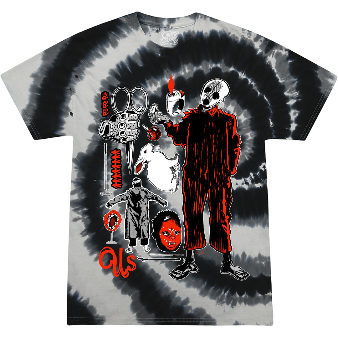 US: THE TETHERED - TIE-DYE T-SHIRT (NIGHTMARE VARIANT)