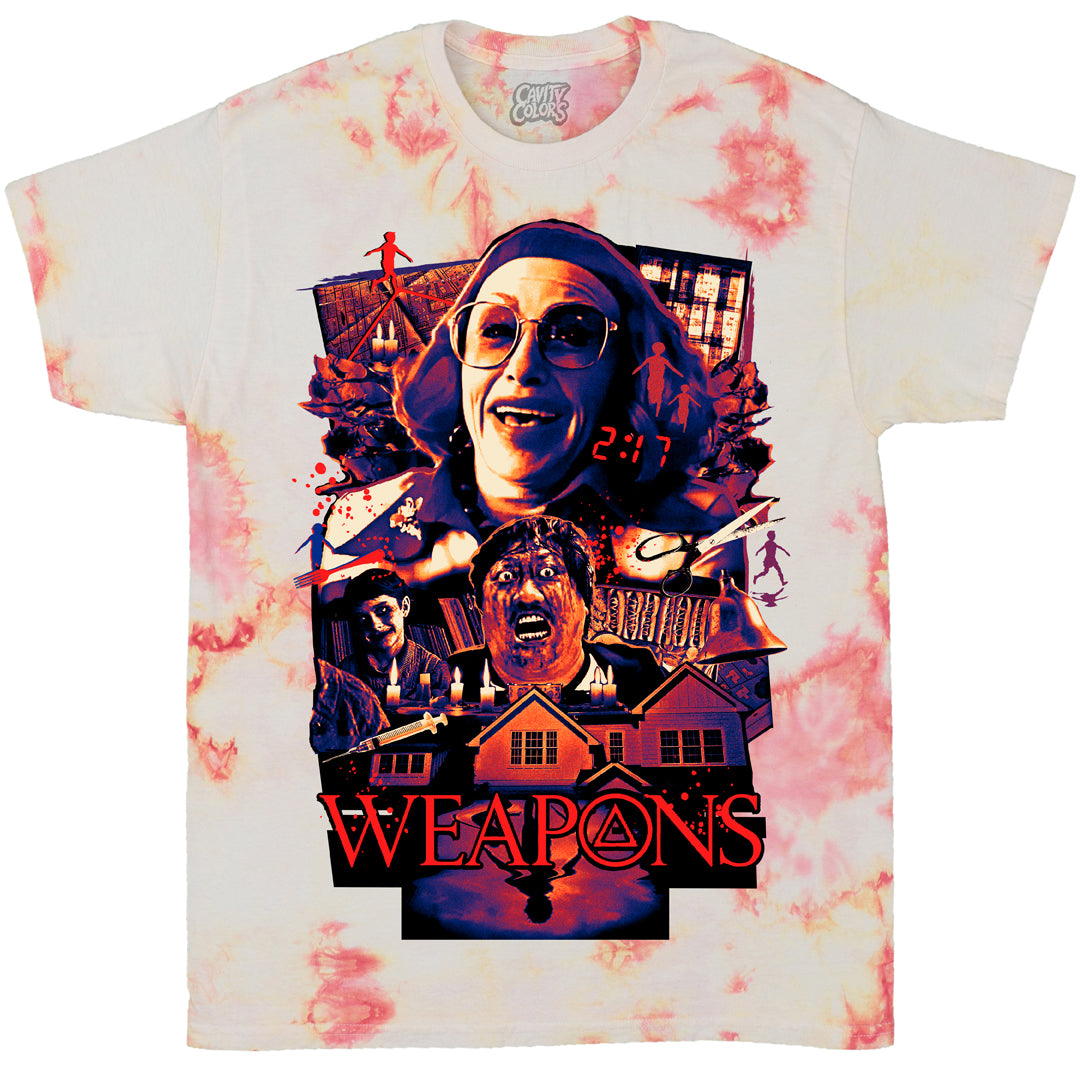 WEAPONS: AUNT GLADYS - TIE-DYE T-SHIRT – CavityColors