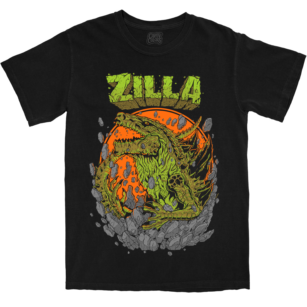ZILLA: RUMBLE IN THE CITY - T-SHIRT (COMFORT COLORS) – CavityColors