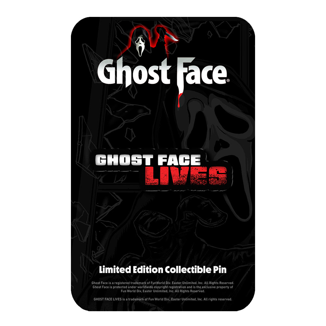 GHOST FACE LIVES - ENAMEL PIN (LIMITED EDITION)