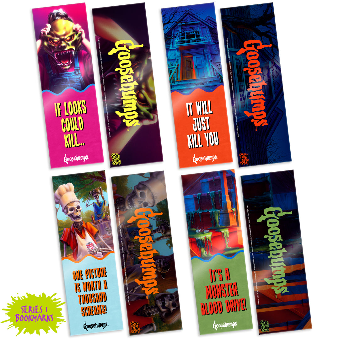 GOOSEBUMPS BOOKMARKS: SERIES 1 (SET OF 4)
