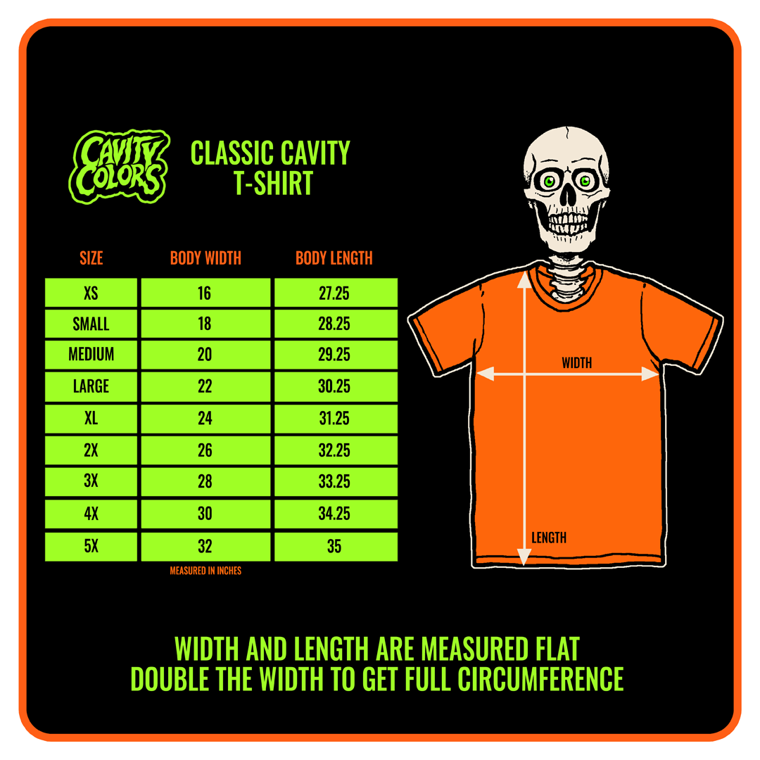 EVERY DAY IS HALLOWEEN: CAVITY JACK - T-SHIRT