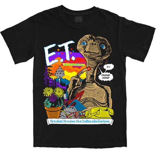 E.T. PHONE HOME - T-SHIRT (COMFORT COLORS)