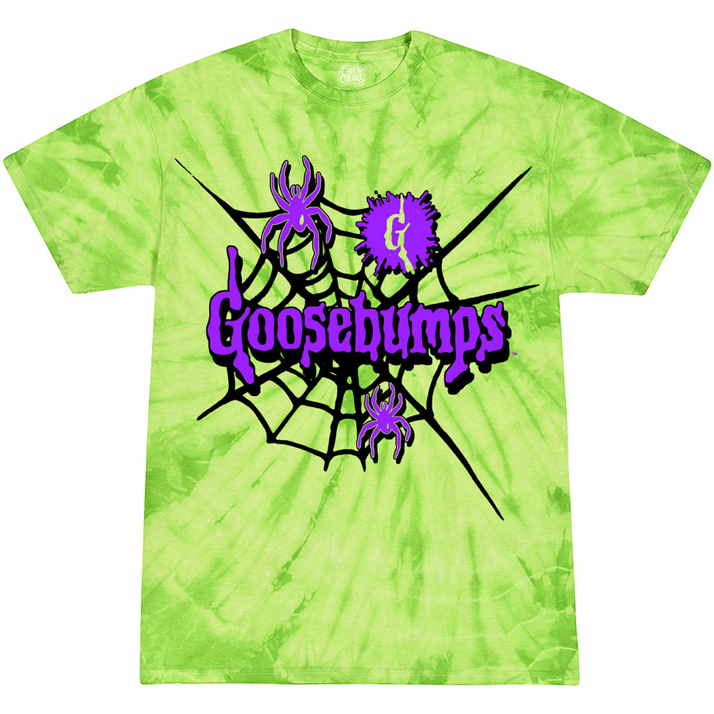 GOOSEBUMPS: '90S BOOK FAIR - TIE-DYE T-SHIRT – CavityColors