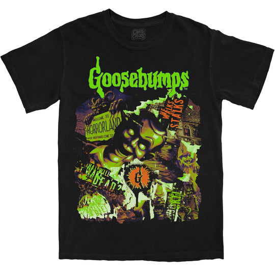 GOOSEBUMPS: PAGES OF MAYHEM - T-SHIRT (COMFORT COLORS)