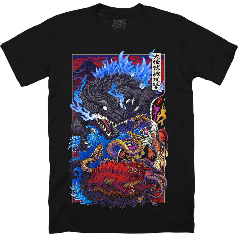 Godzilla: Millennium Series Shirts - Official New GMK by Matt Frank ...
