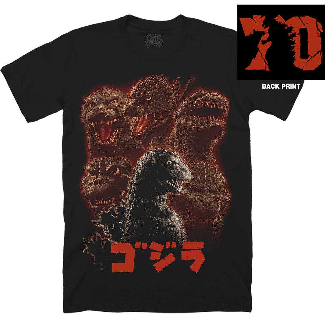 GODZILLA: 70TH ANNIVERSARY - T-SHIRT