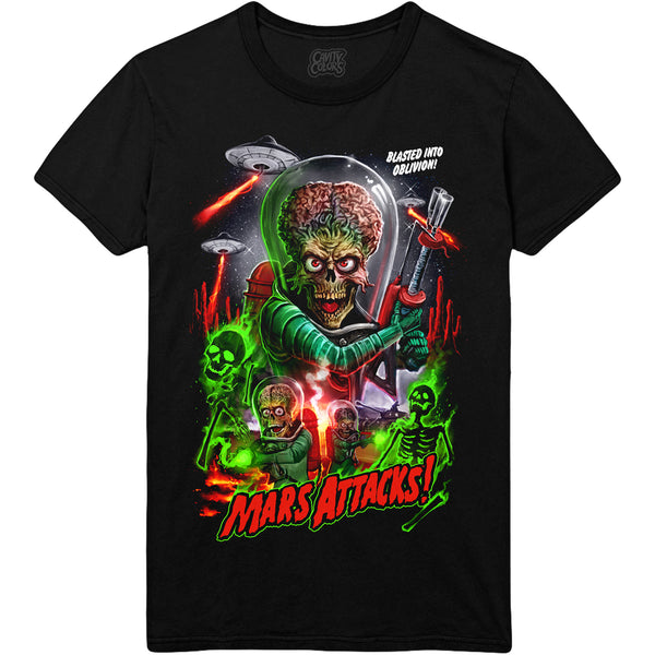 MARS ATTACKS: BLASTED INTO OBLIVION - T-SHIRT – CavityColors