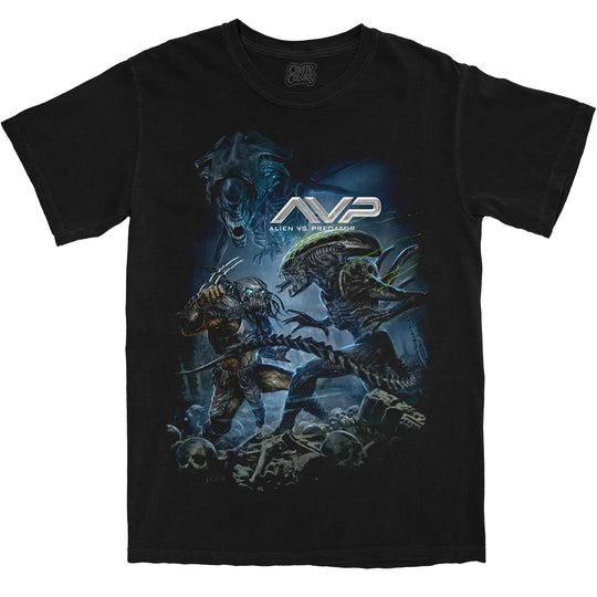 ALIEN VS. PREDATOR  - T-SHIRT (COMFORT COLORS)