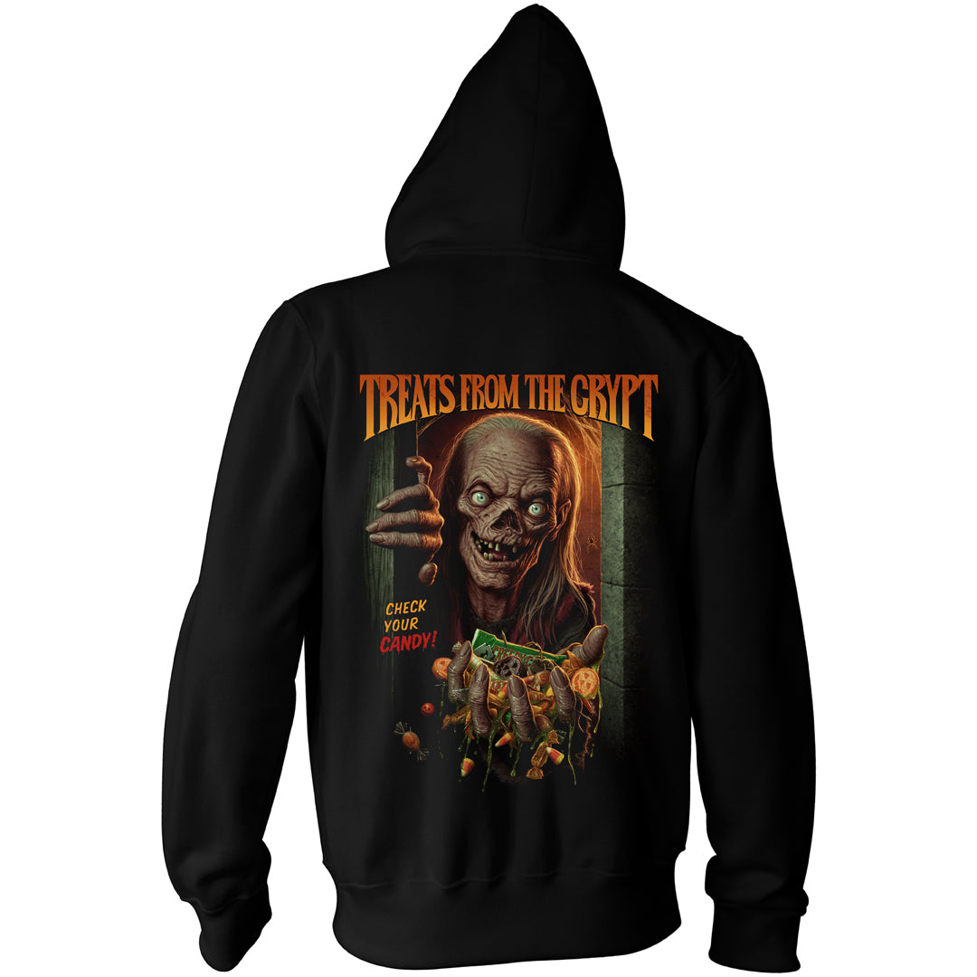 CRYPT KEEPER: TREATS FROM THE CRYPT - ZIP-UP HOODIE