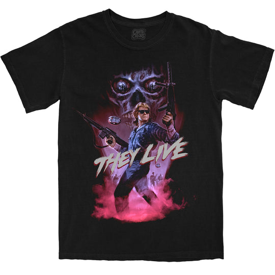 THEY LIVE: JOHN NADA - T-SHIRT (COMFORT COLORS)