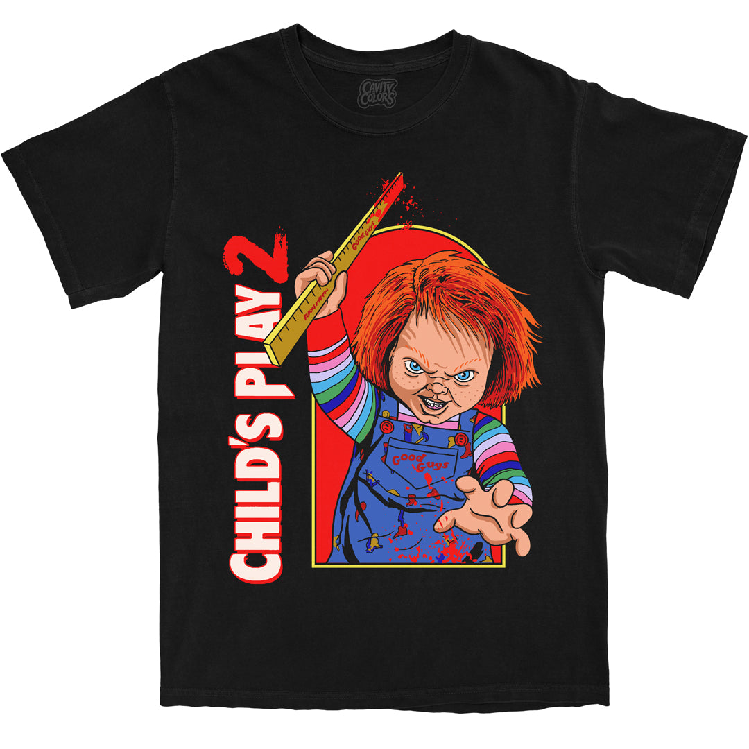 CHILD’S PLAY 2: VERY NAUGHTY - T-SHIRT (BLACK)