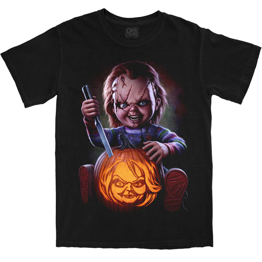 CHUCKY CREEPY CARVER - T-SHIRT