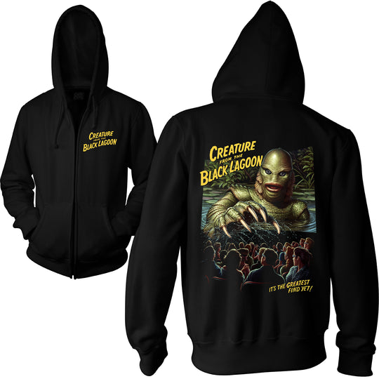CREATURE FROM THE BLACK LAGOON: CINEMA MAYHEM - ZIP-UP HOODIE