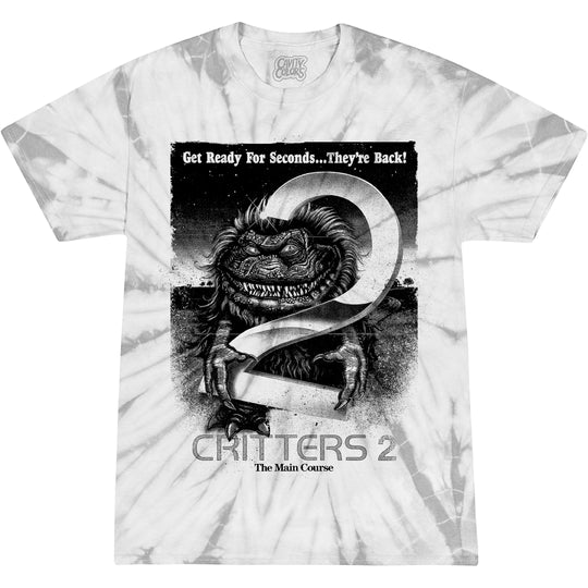 CRITTERS 2: HUNGRY FOR MORE - TIE-DYE T-SHIRT (LEFTOVERS)