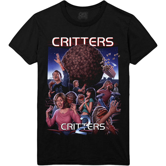 CRITTERS: DOUBLE-FEATURE MAYHEM - T-SHIRT