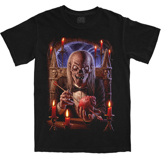 CRYPT KEEPER: EAT YOUR HEART OUT - T-SHIRT (COMFORT COLORS)