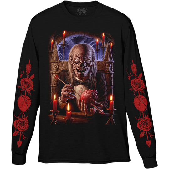 CRYPT KEEPER: EAT YOUR HEART OUT - LONG SLEEVE SHIRT