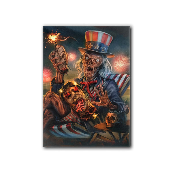 CRYPT KEEPER: OUT WITH A BANG - FRIDGE MAGNET (LIMITED TO 100)