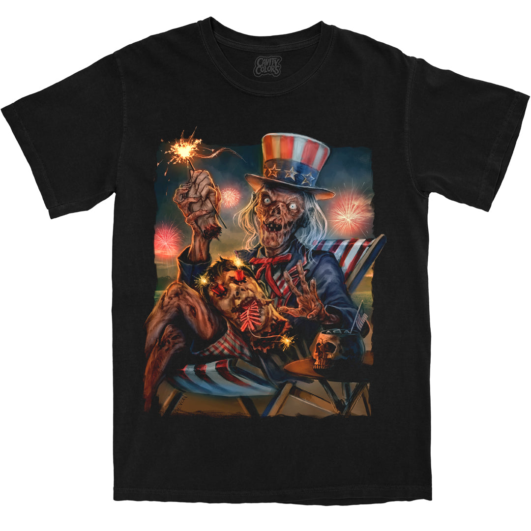 CRYPT KEEPER: OUT WITH A BANG - T-SHIRT (COMFORT COLORS)