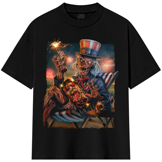 CRYPT KEEPER: OUT WITH A BANG - T-SHIRT (SHAKA WEAR)