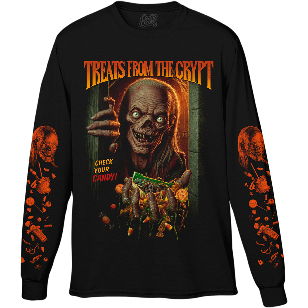 CRYPT KEEPER: TREATS FROM THE CRYPT - LONG SLEEVE SHIRT