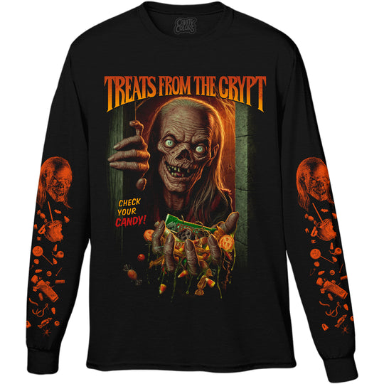 CRYPT KEEPER: TREATS FROM THE CRYPT - LONG SLEEVE SHIRT