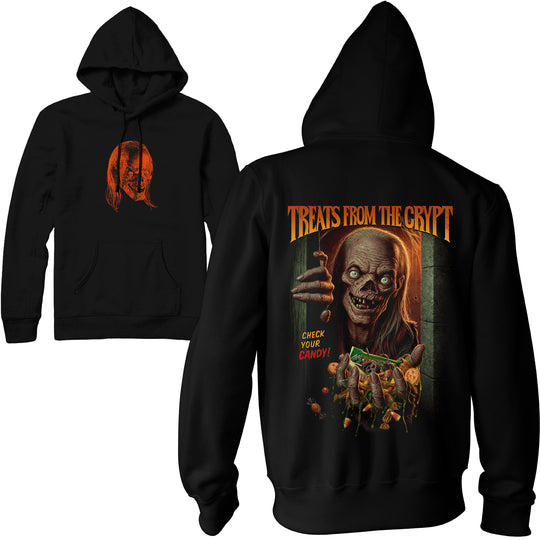 CRYPT KEEPER: TREATS FROM THE CRYPT - PULLOVER HOODIE