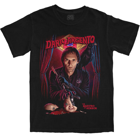 DARIO ARGENTO: MAESTRO OF HORROR - T-SHIRT (COMFORT COLORS)