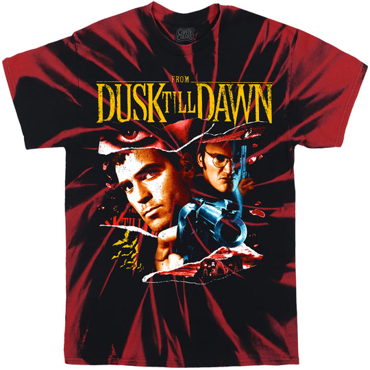 FROM DUSK TILL DAWN: RETRO HORROR - TIE-DYE T-SHIRT (LIMITED EDITION OF 100)
