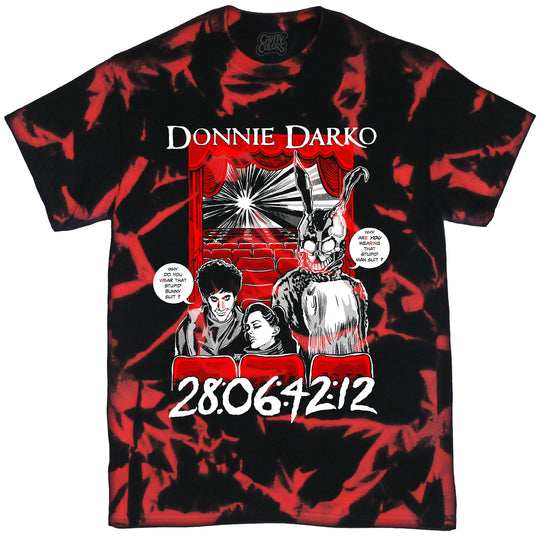 DONNIE DARKO: STUPID MAN SUIT - TIE-DYE T-SHIRT (LIMITED EDITION OF 100)
