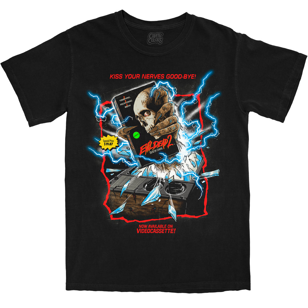 EVIL DEAD 2: HOME VIDEO HORROR - T-SHIRT