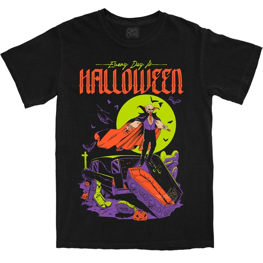 EVERY DAY IS HALLOWEEN 2025 - T-SHIRT (COMFORT COLORS)