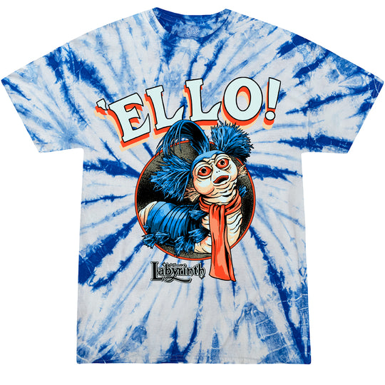 LABYRINTH: 'ELLO - TIE-DYE T-SHIRT (LIMITED EDITION OF 100)