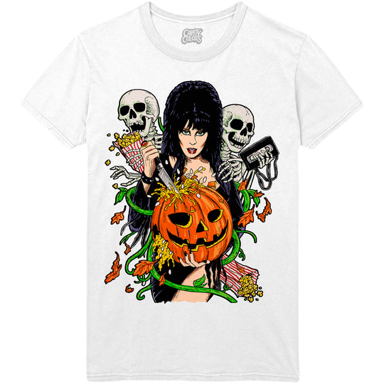 ELVIRA: CREEPY CARVER - T-SHIRT