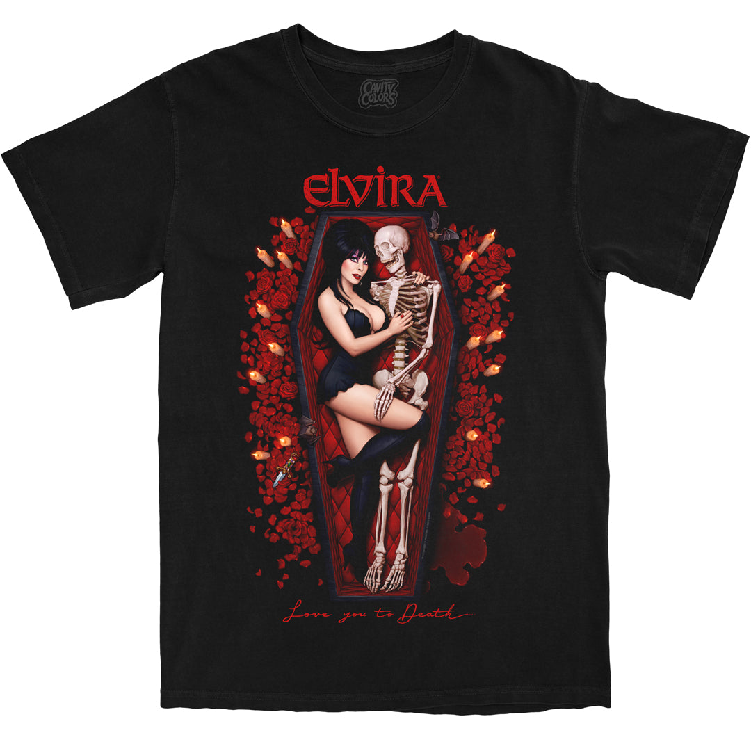 ELVIRA: LOVE YOU TO DEATH - T-SHIRT