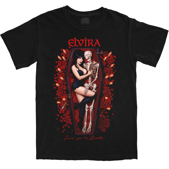 ELVIRA: LOVE YOU TO DEATH - T-SHIRT