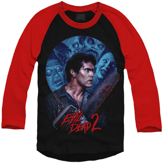 EVIL DEAD 2: DEADITE SWARM - BASEBALL SHIRT