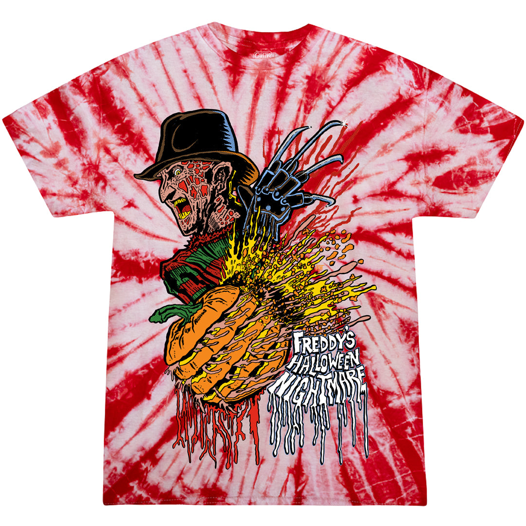 FREDDY'S HALLOWEEN NIGHTMARE - TIE-DYE T-SHIRT