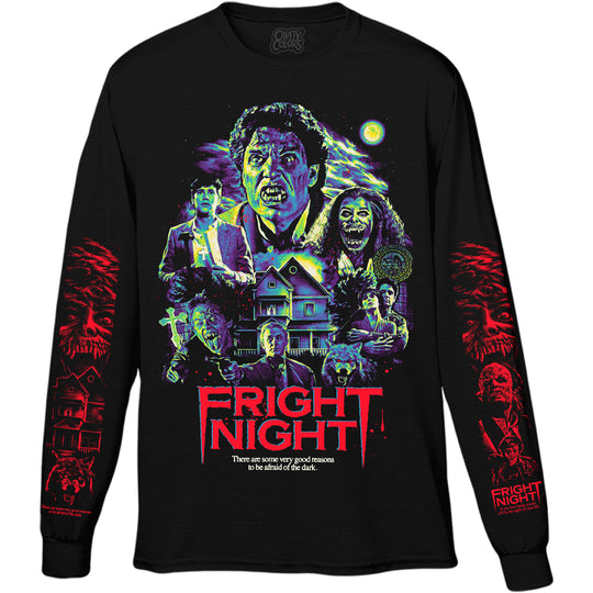 FRIGHT NIGHT: THERE GOES THE NEIGHBORHOOD - LONG SLEEVE SHIRT